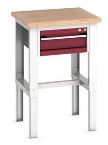 Bott Cubio basic workstand 750mm wide x 750mm deep x 740-1140mm adjustable height. The adjustable height workstand units can be adjusted to a pitch of 50mm and are fixed by a bolt in each leg. The workstand has a U.D.L capacity of 1000kg and comes... Static Workstands